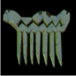 Гребень с водными знаками